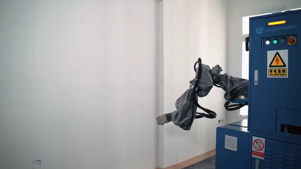 Spray Painting Robot Video 新加坡项目