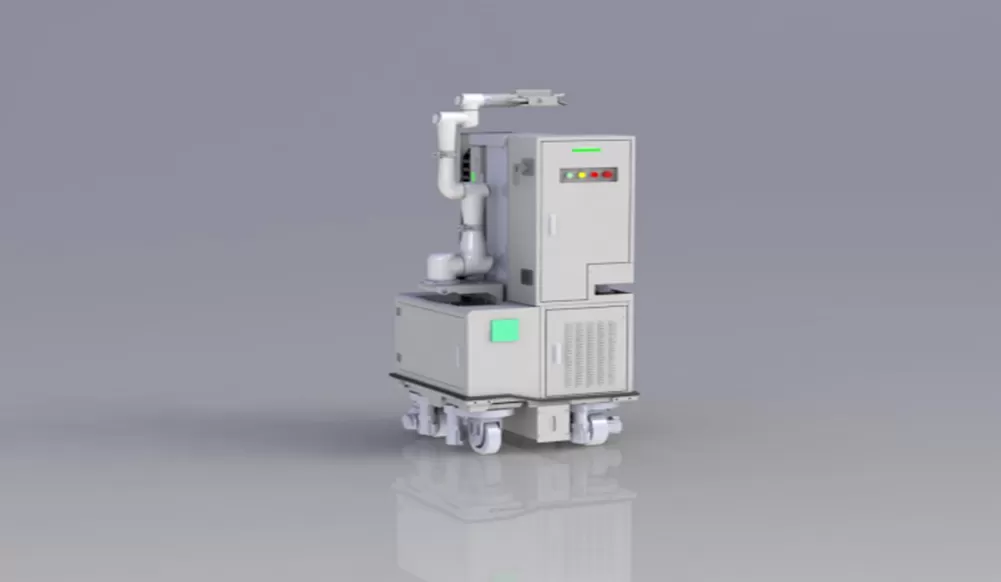 喷涂设备厂家：靠核心产品说话，一体机器人破解施工效率难题